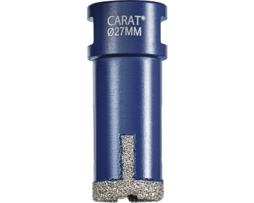 Carat Foret pour carrelage Ø 27 mm M14 Carotte diamantée Carat de 27 millimètres de diamètre