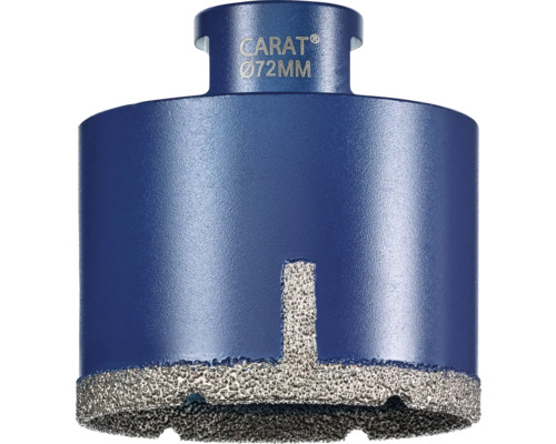Carat Foret pour carrelage Ø 72 mm M14 Carotteuse diamantée Carat 72 millimètres