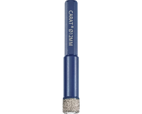 Carat Foret pour carrelage Ø 12 mm Carat foret à carreaux diamètre 12 millimètres