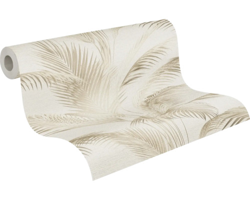 Rouleau de papier peint avec motif de palmiers