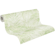 Rouleau de papier peint à motifs de feuilles