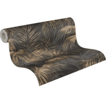 Rouleau de papier peint avec motif de feuilles