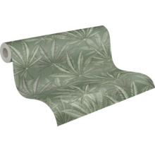 Rouleau de papier peint avec motif de feuilles