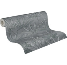 Rouleau de papier peint à motif de feuilles