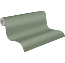 Rouleau de papier peint vinyle vert avec structure