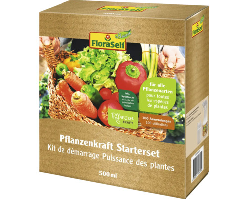 Pflanzenstärkungsmittel FloraSelf Nature Pflanzenkraft Starterset 500 ml