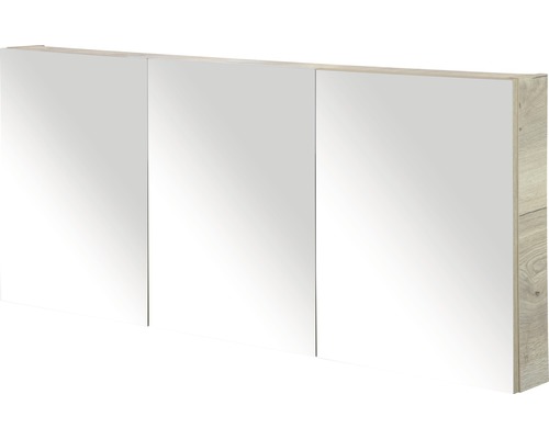 Armoire de toilette à trois portes pour la salle de bain