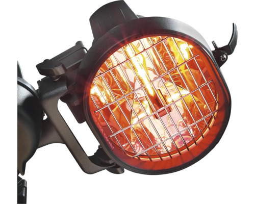 Radiateur infrarouge avec grille de protection