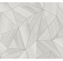 Papier peint avec motif géométrique triangulaire