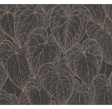 Papier peint avec motif de feuilles