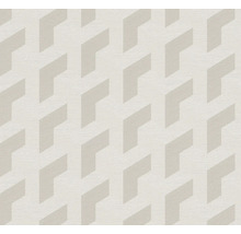 Papier peint avec motif géométrique 3D