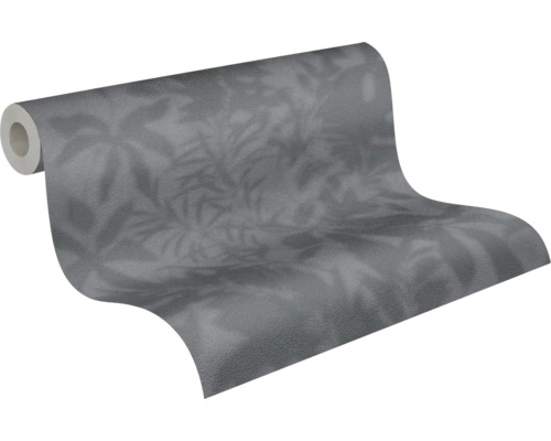 Papier peint intissé 78151-5 Daniel Hechter 7 feuilles de palmier ombres noir Rouleau de papier peint à motif