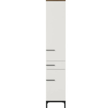 Hochschrank mit drei Schubladen und schmalen Griffen