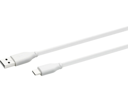 USB C Kabel Bleil weiss 2 m