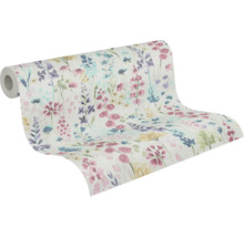 Rouleau de papier peint à motifs floraux