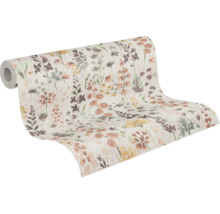 Rouleau de papier peint à motif floral