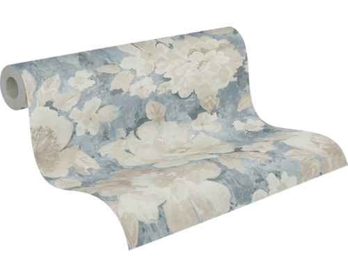 Rouleau de papier peint à motif floral