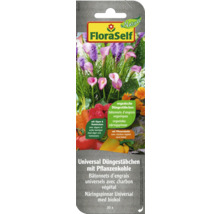 Bâtonnets d''engrais universels FloraSelf avec charbon végétal, 30 pièces