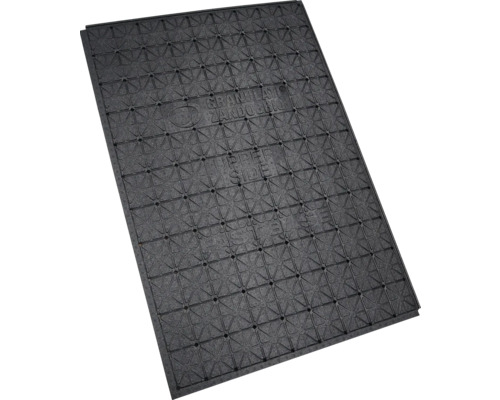 Pflastermatte FAST Base für Unterbau Terrassenplatten schwarz 100 x 75 x 1,8 cm