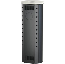 Kompostierer mit Lüftungsschlitzen und Öffnung