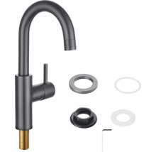 Robinet d'eau froide AVITAL CLYDE XS gun metal brossé