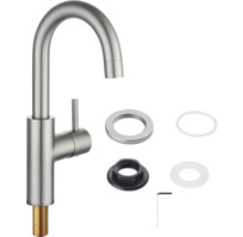 Robinet d'eau froide AVITAL CLYDE XS stainless steel brossé