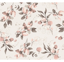 Tapete mit Eukalyptusblattmuster