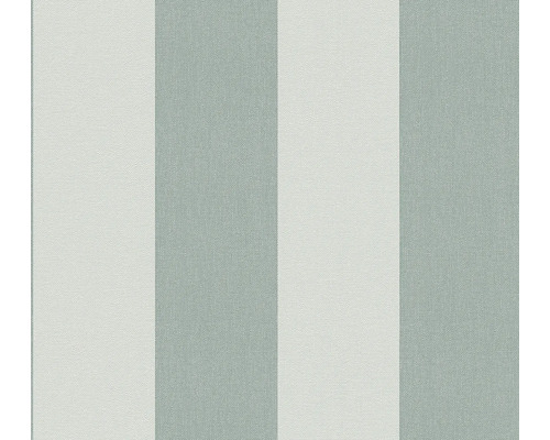 Vliestapete 3979-11 Pure Elegance Landhaus Blockstreifen grün Tapete mit breiten Streifen