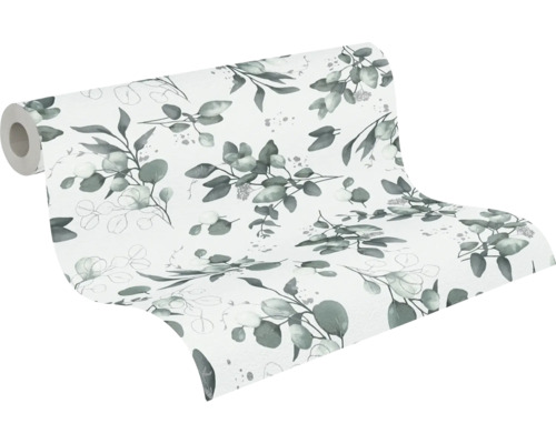 Tapetenrolle mit Pflanzenmuster für die Wandgestaltung