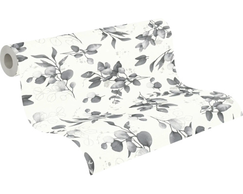 Tapetenrolle mit Eukalyptusmuster