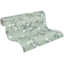 Tapetenrolle mit Pflanzenmuster