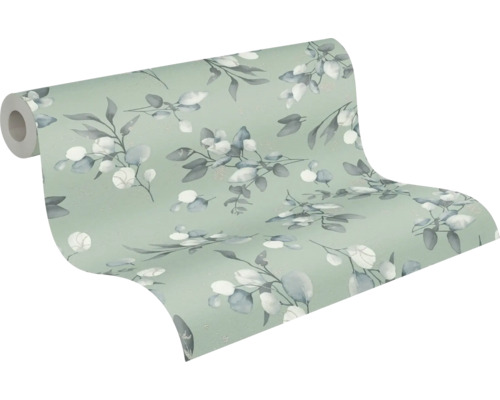 Tapetenrolle mit Pflanzenmuster