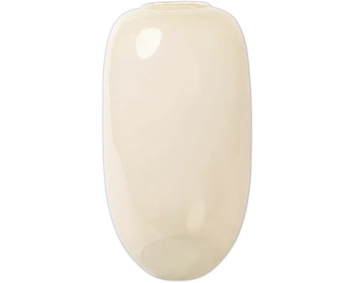 Ovale Vase aus Glas