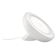 Lampe de table Philips Hue LED RVBB 7,1W 500 lm Hxlxp 126x101x130 mm Bloom blanc White + Color Ambiance-thumb-2