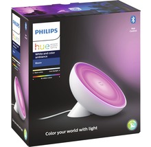 Lampe de table Philips Hue LED RVBB 7,1W 500 lm Hxlxp 126x101x130 mm Bloom blanc White + Color Ambiance-thumb-3