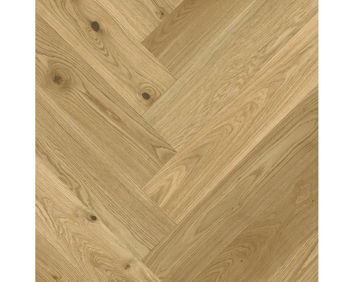Parquet en bois à motif de chevrons