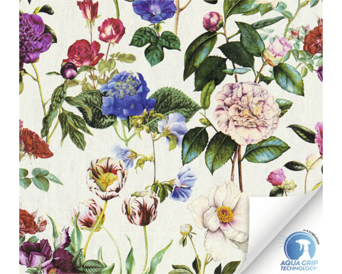 Papier peint à motif floral