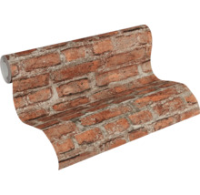 Rouleau de papier peint avec motif de briques