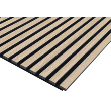 Panneau acoustique chêne plaxé sur un côté 2670 x 572 x 19 mm