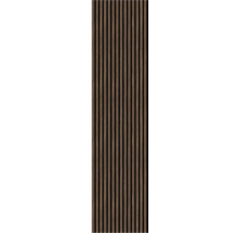 Panneau acoustique noyer plaxé sur un côté 2670 x 572 x 19 mm