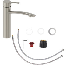 Robinet de lavabo avec accessoires d''installation