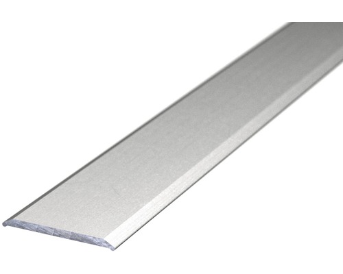 Barre de seuil Prinz alu autocollant argent 24x2x1000 mm Baguette profilée