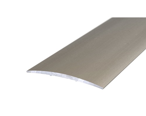 Barre de seuil alu acier inoxydable mat 1000x60x6 mm
