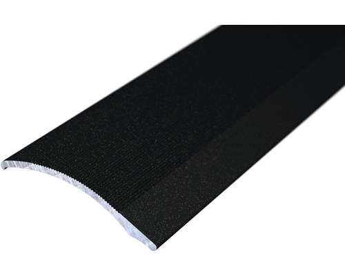 Profilé d'adaptation aluminium noir autocollant 38 mm x 100 cm