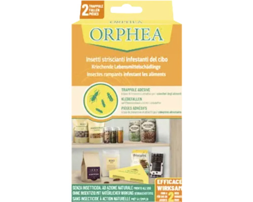 Orphea Falle für kriechende Lebensmittelschädlinge Orphea Schädlingsfalle für kriechende Lebensmittelschädlinge, 2 Stück