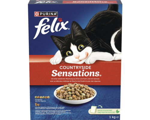 Felix sec Sensations avec viande 1 kg