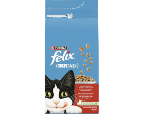 Felix Menu sec croustillant viande 2 kg