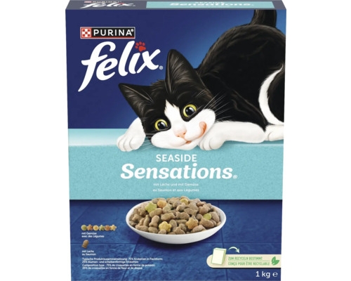 Felix Sensations sèches au poisson 1 kg