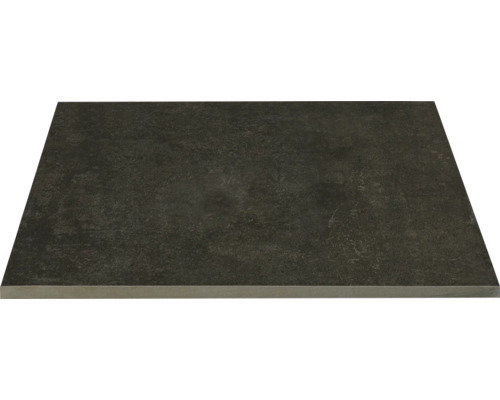 Dalle de terrasse en grès cérame fin FLAIRSTONE Urban Grafit bord rectifié 59,5 x 59,5 x 2 cm