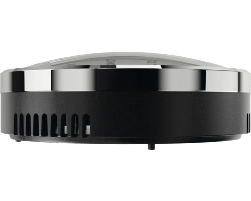 Runde LED-Deckenleuchte aus Metall und Kunststoff